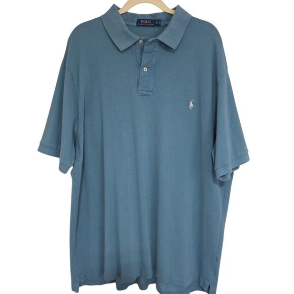Polo by Ralph Lauren Other - Polo Ralph Lauren Polo Shirt Men's 2XL Tall Green Soft Cotton Pony Logo